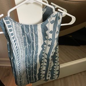 Anthropologie sleeveless top